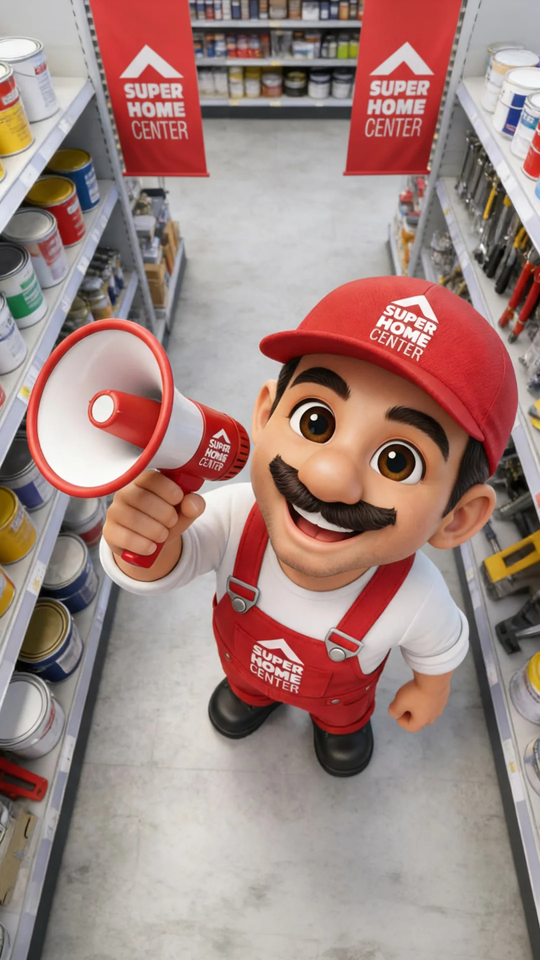 Superhome — In-store aisle