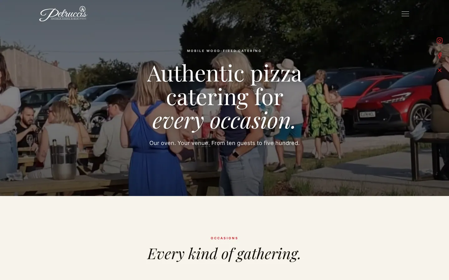 PETRUCCI'S — CATERING & EVENTS