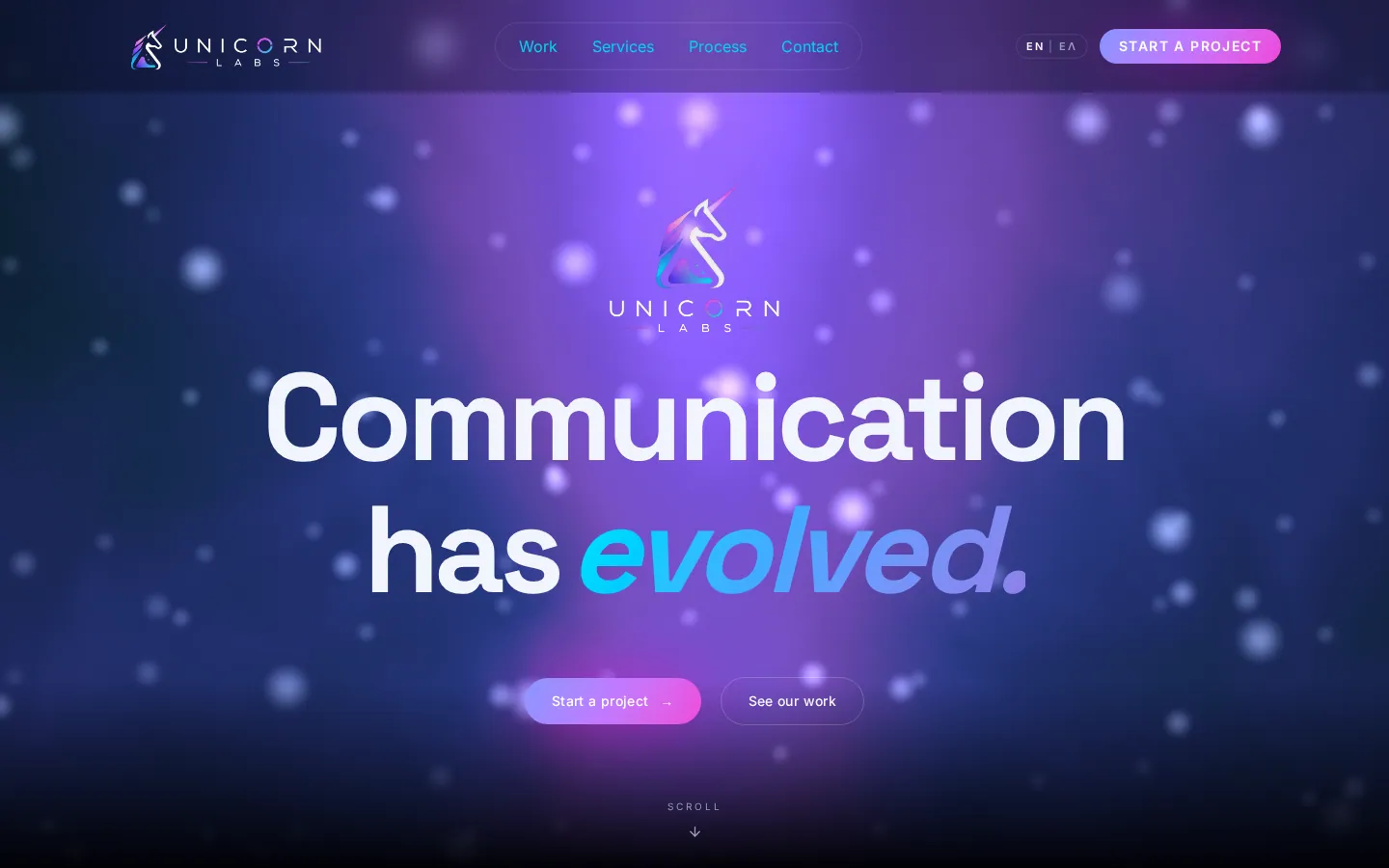 UNICORN LABS website